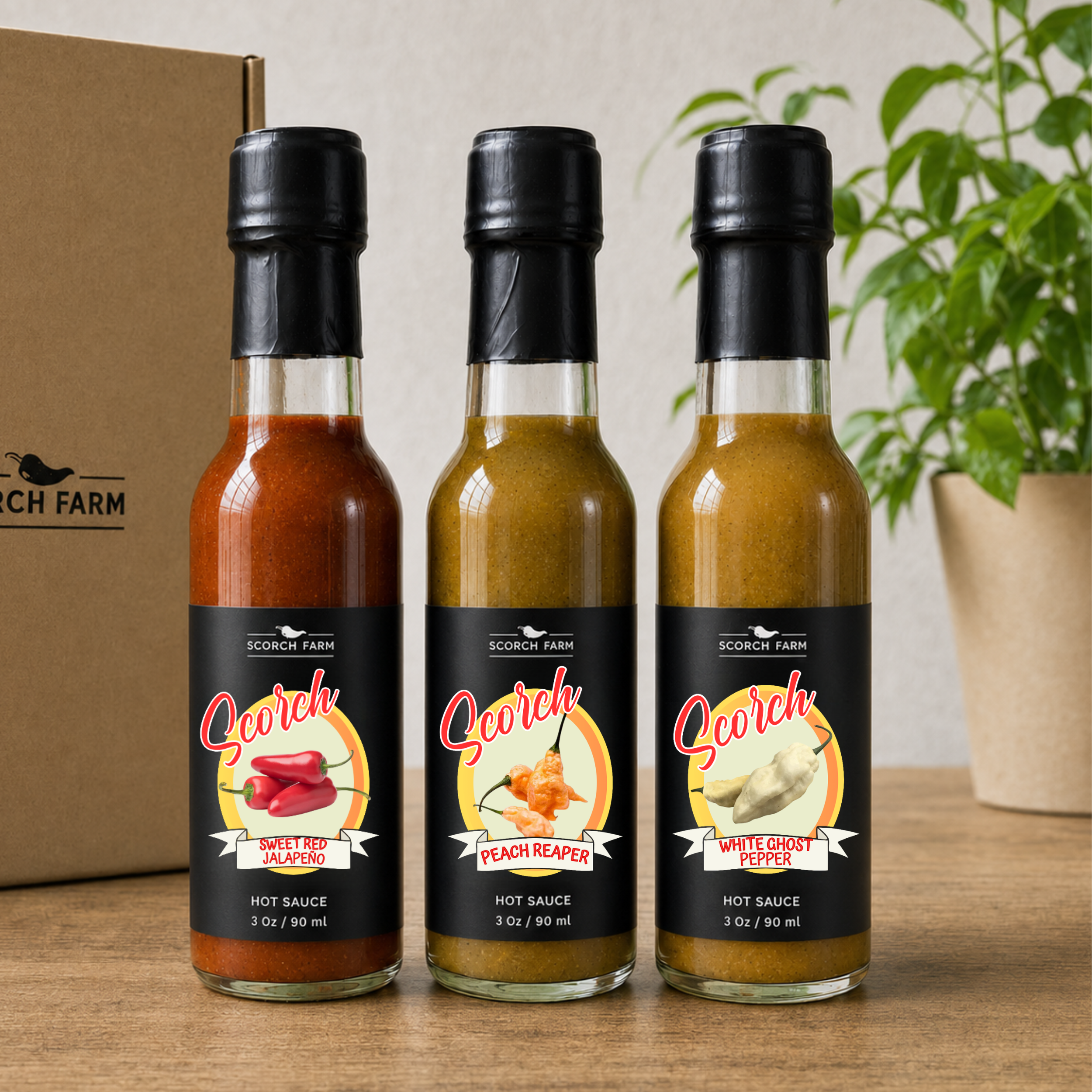 Dad’s Hot Sauce Trio